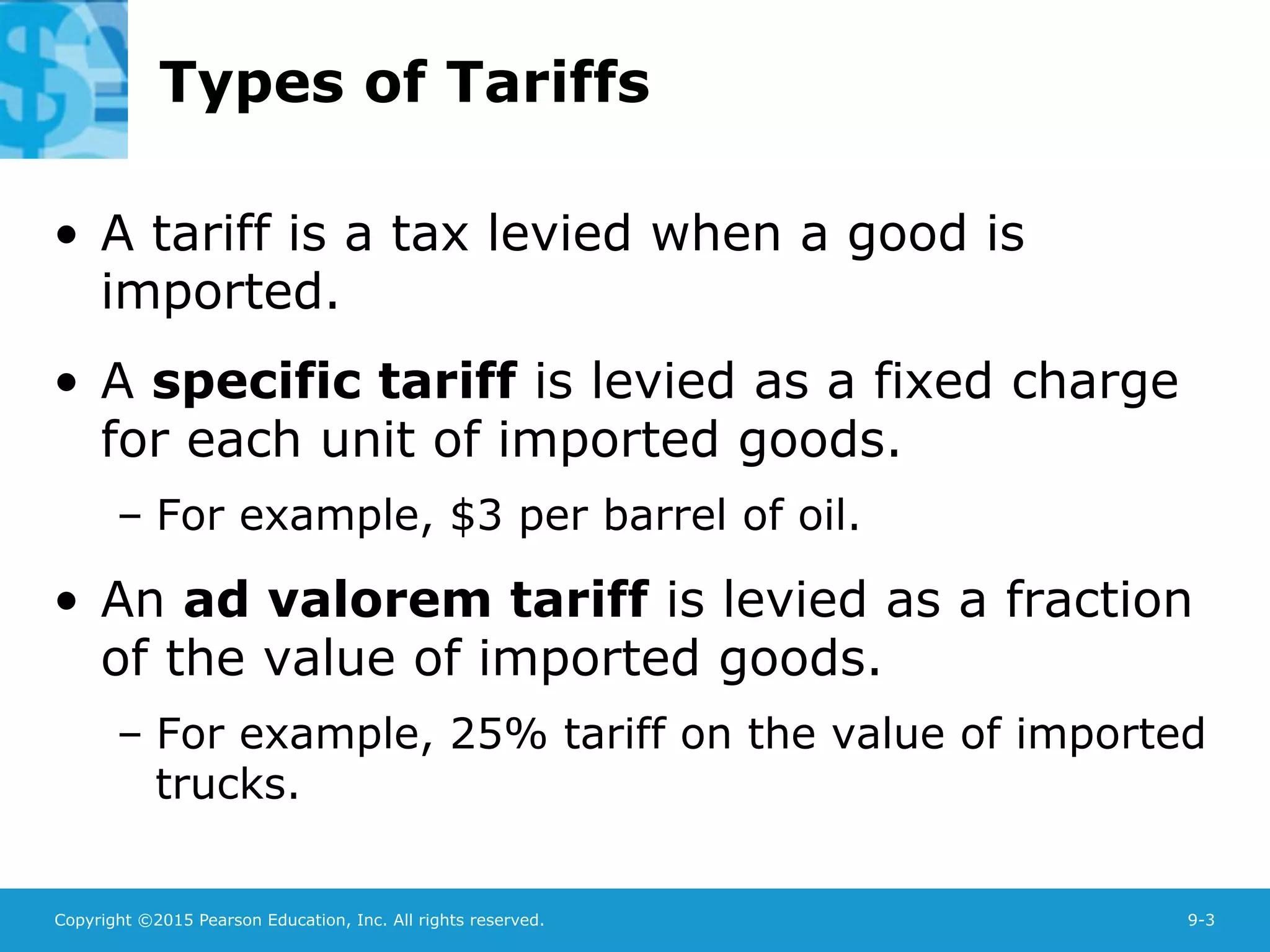 The Instruments of Trade Policy | PDF