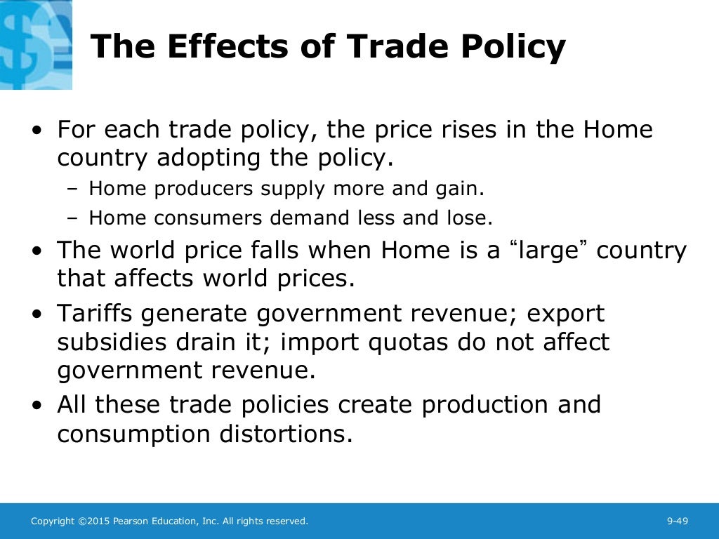 The Instruments of Trade Policy