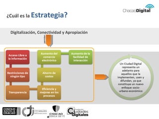 ¿Cuál es la  Estrategia? Digitalización, Conectividad y Apropiación permiten 