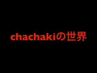 chachaki
 