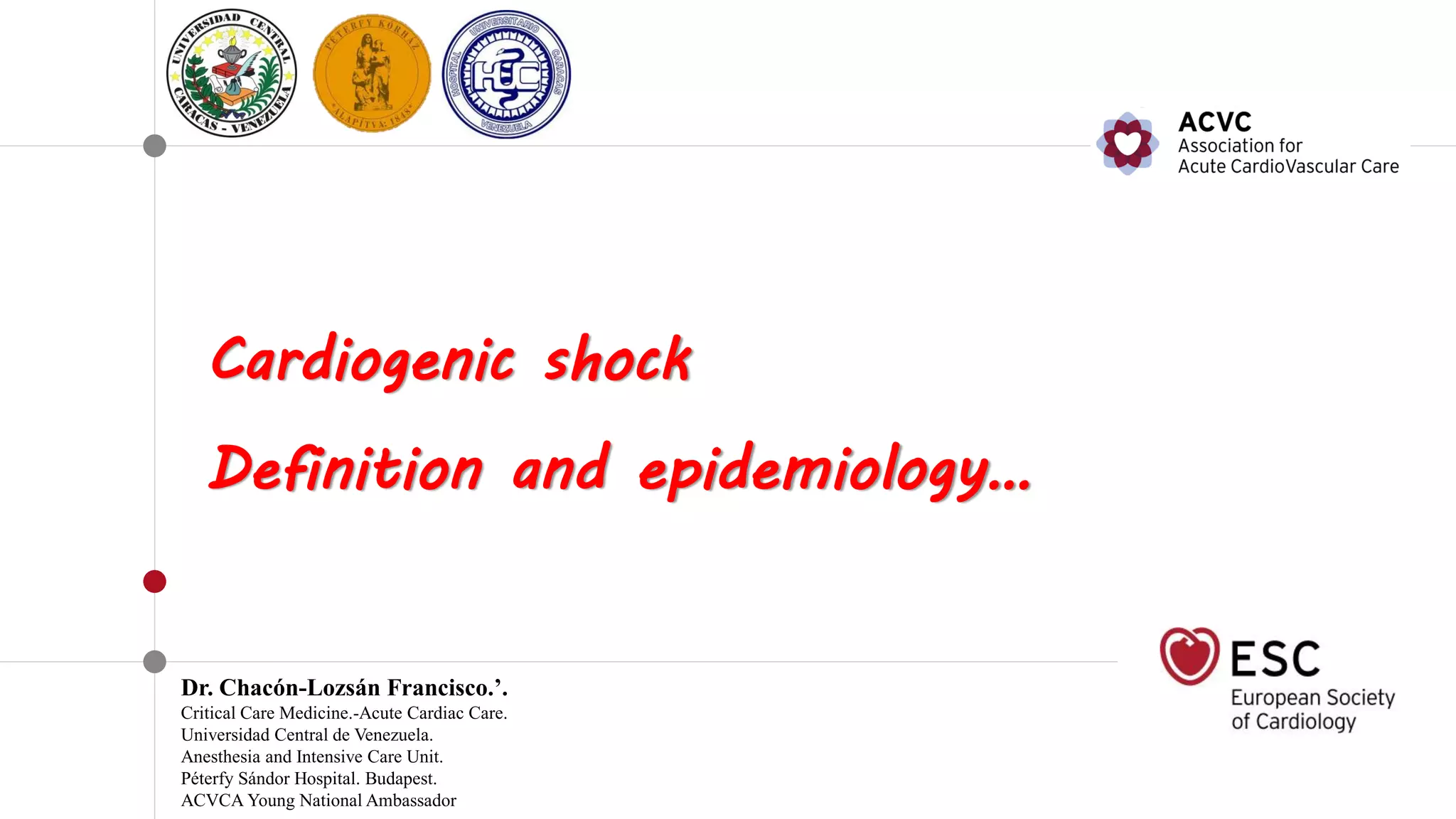 2020 Cardiogenic shock definition and epidemiology | PDF