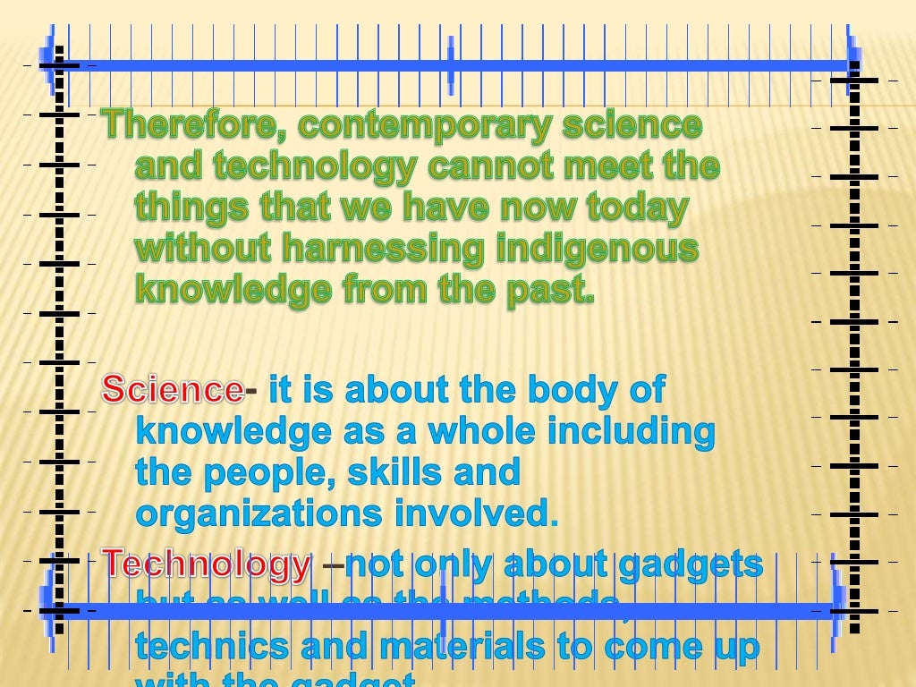 Science Technology And Society
