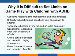 Oppositional Games CHADD 2014 Should Children with ADHD Play Minecraft? | PPTX