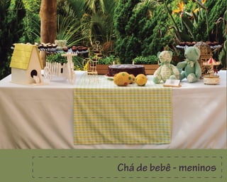 Chá de bebê - meninos
 