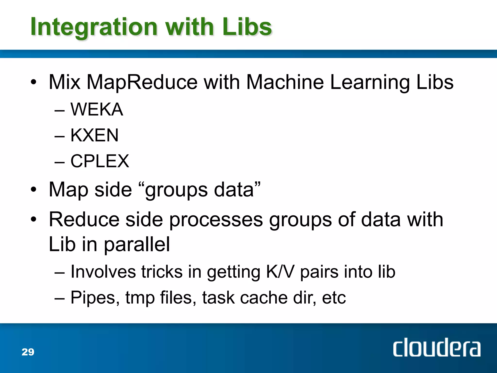 Scales to petabytes without modification