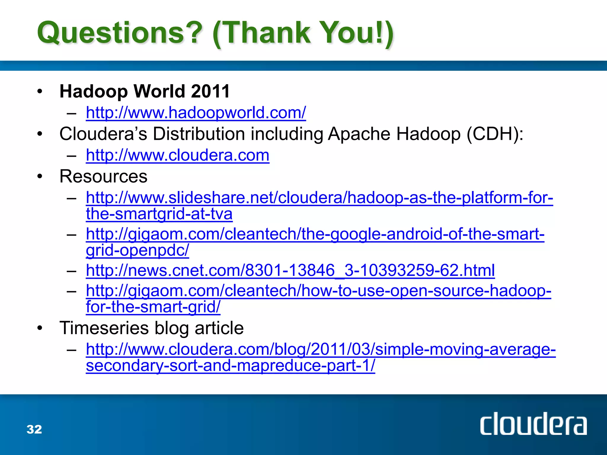 Supports MapReduce natively to analyze data in parallelWhat Hadoop does not doNo random access or transactions