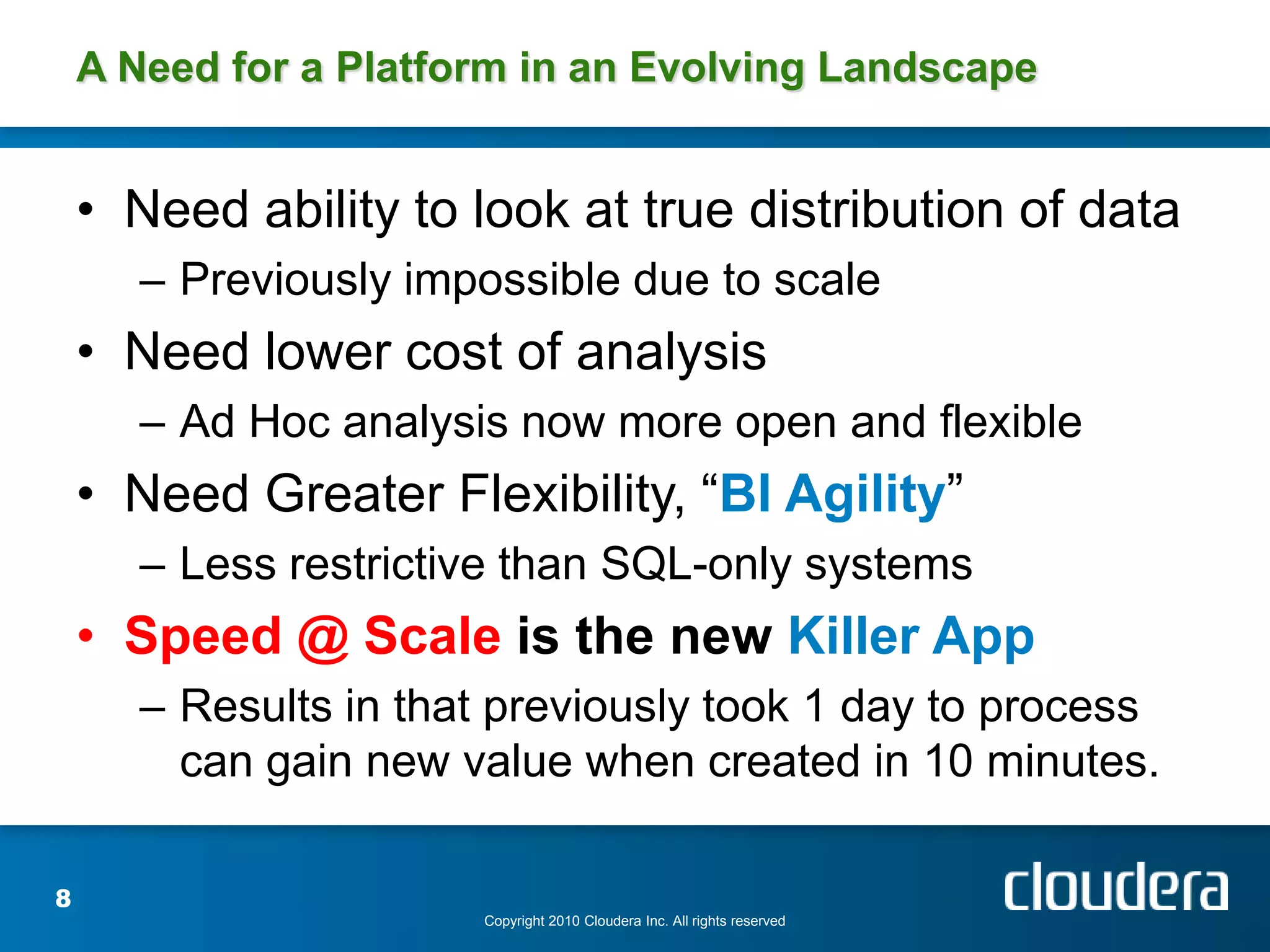 Sometimes makes the data unwieldy