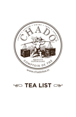 Chado tea list