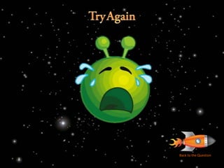 Back to the Question
 