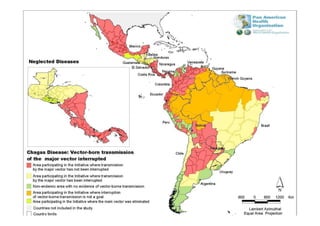 EPIDEMIOLOGÍA. Áreas endémicas
 