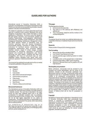 Chai journal -_ijih__vol1__no.1