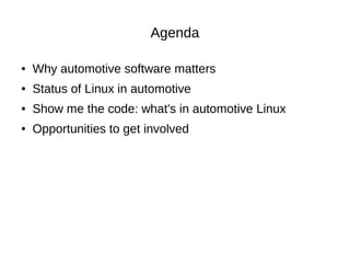 Developing automotive Linux | PDF