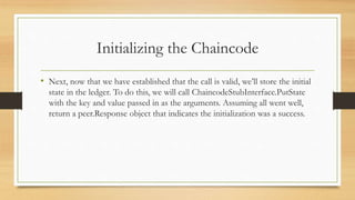 Amazon Chain Code Example Chaincode Use Cases | PPTX