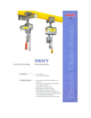 Chain hoists