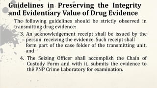 Chain of Custody PPT pdf.pdf by Atty. Espina | PDF