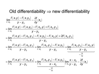 An Alternative Proof of the chain rule and definition of ...