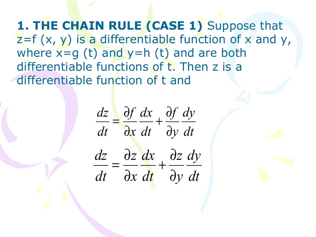 Chain rule