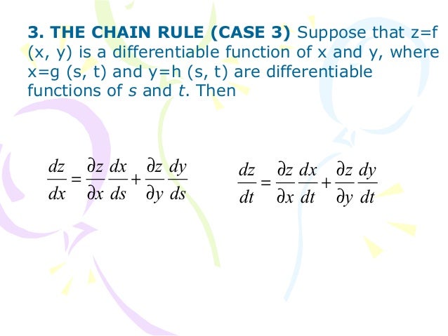 Chain rule