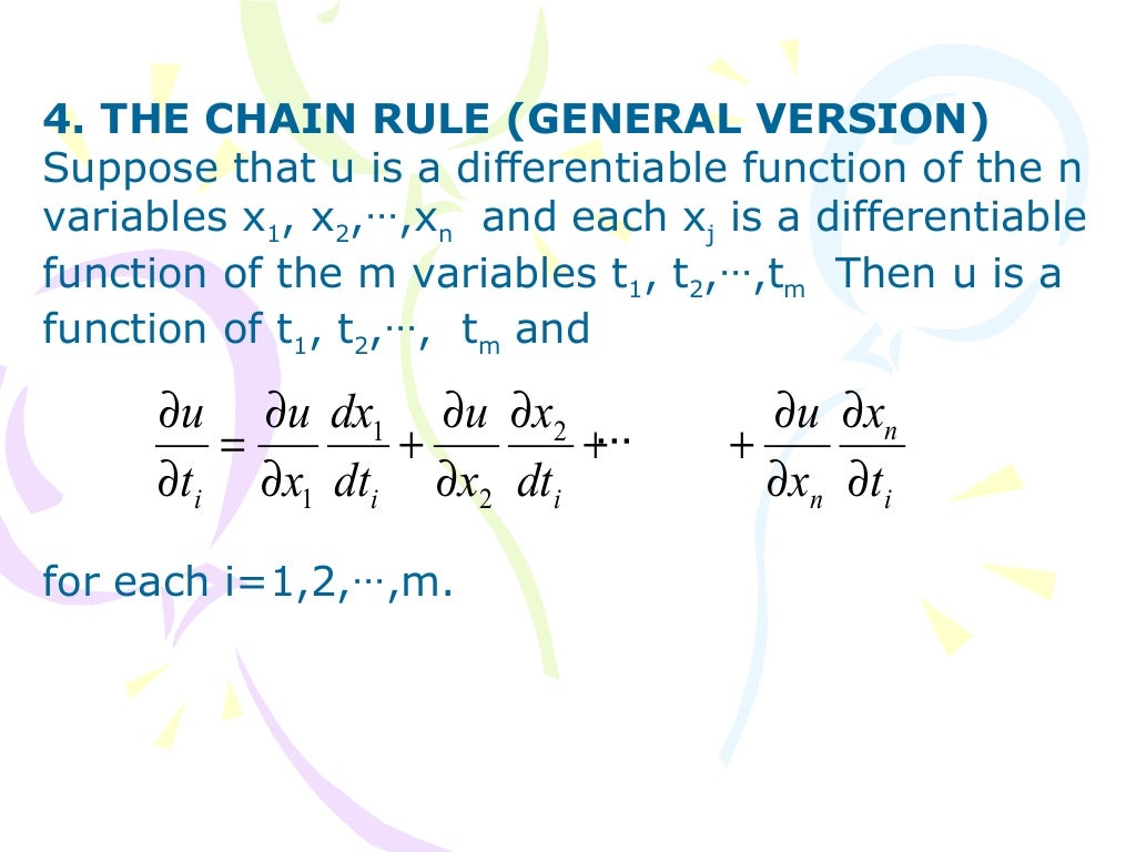 Chain rule