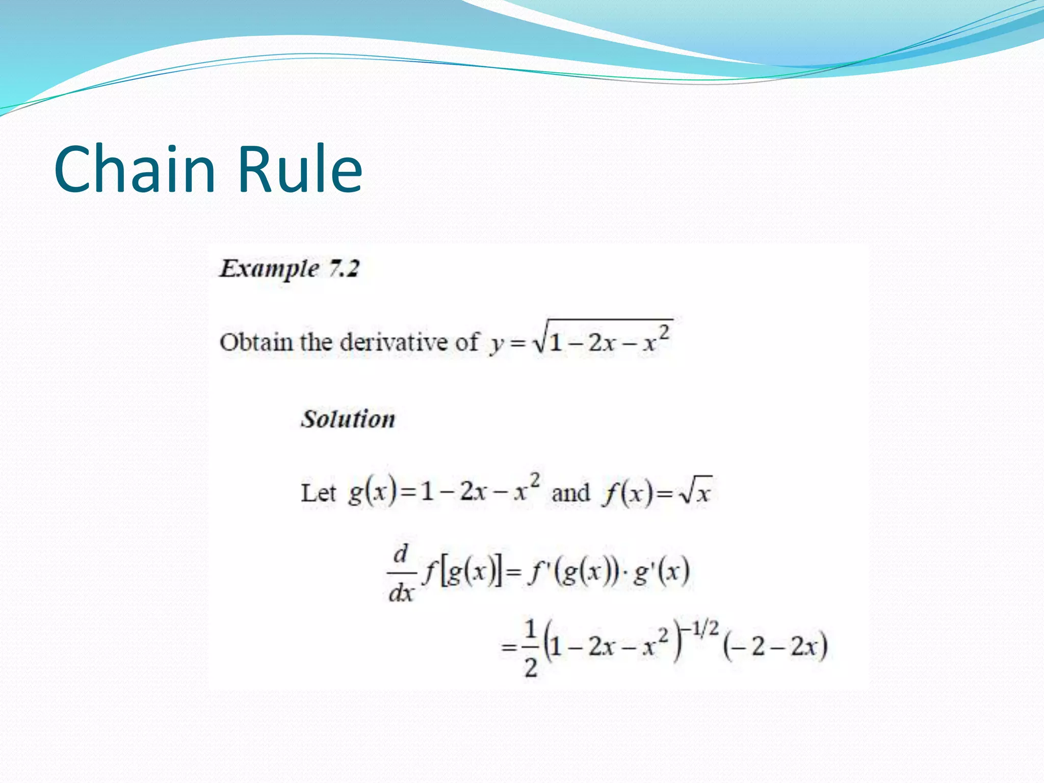 Chain Rule