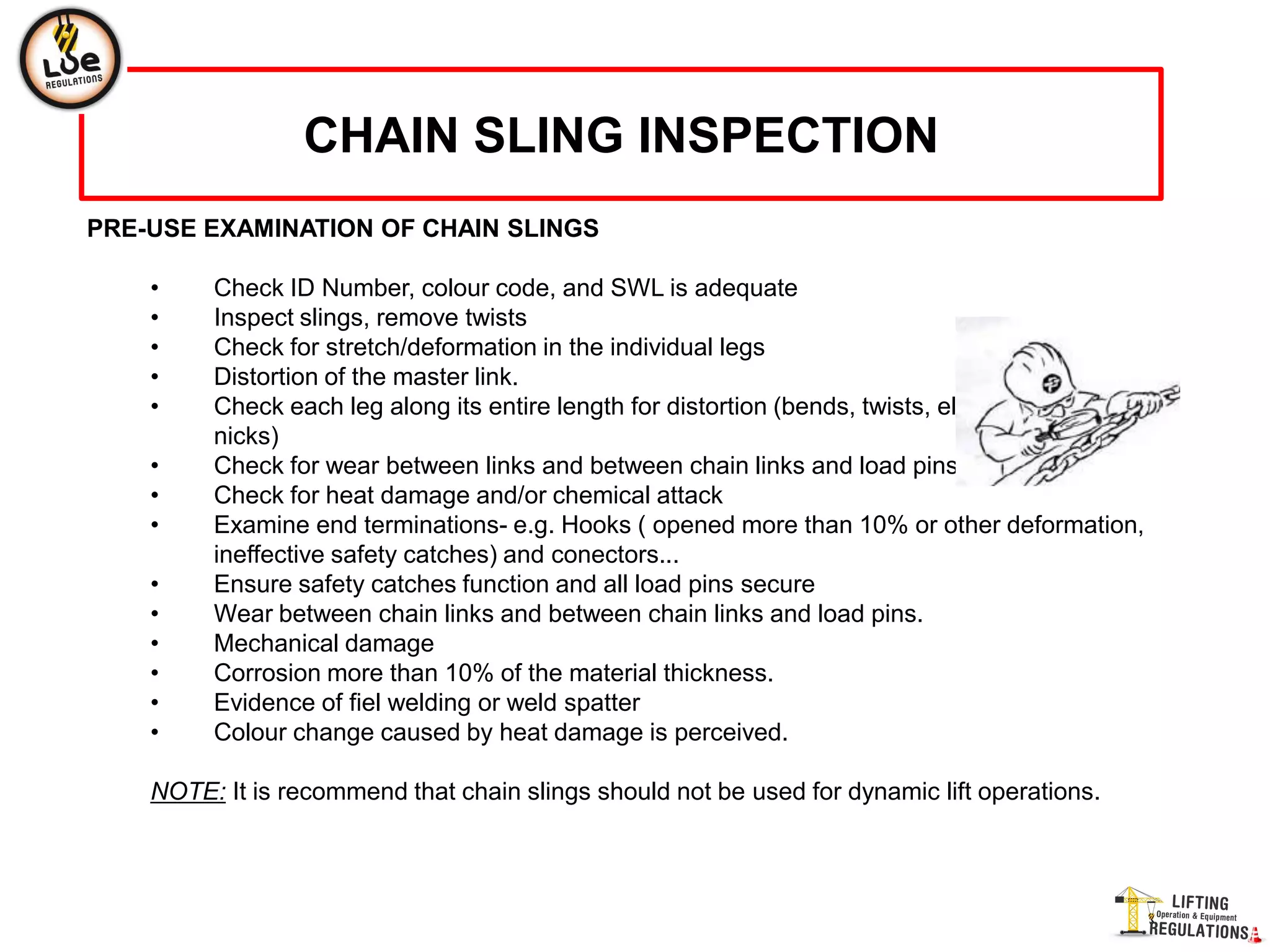 Chain sling | PPTX