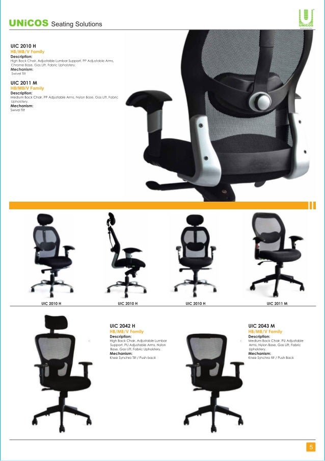 Chair catalogue