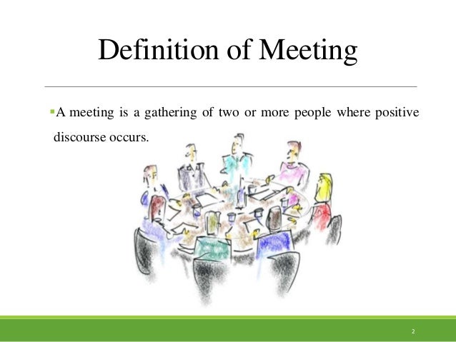 Chairing Meetings Successfully