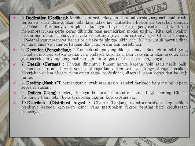 Chairul Tanjung Ppt Chairul Tanjung Ppt