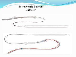 Intra Aortic Balloon
Catheter
 