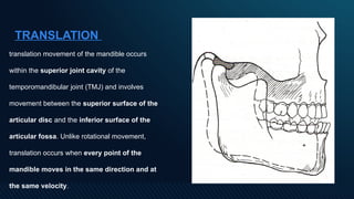 Mandibular Lateral Rotation mandibular movements and their importance | PPTX