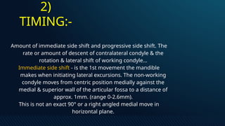 mandibular movements and their importance | PPTX