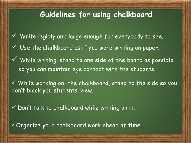 Chalkboard and other display board