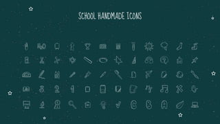 SCHOOL HANDMADE ICONS
 
