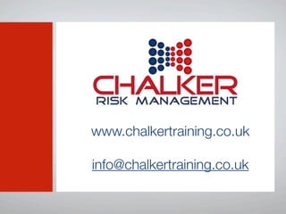www.chalkertraining.co.uk

info@chalkertraining.co.uk
 