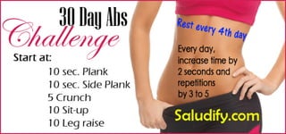 30-day ab challenge