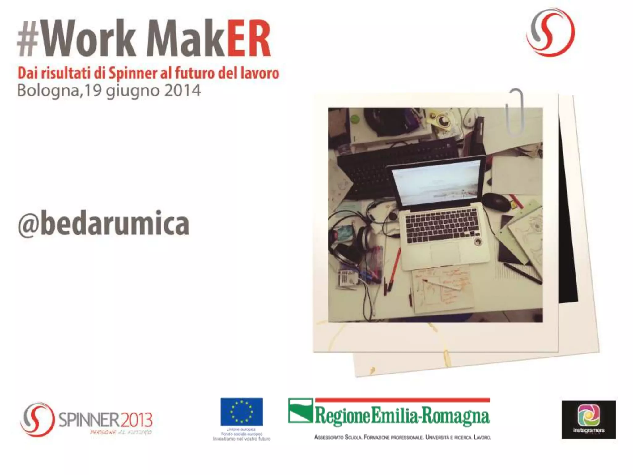 Challenge instagram Work Maker finalisti