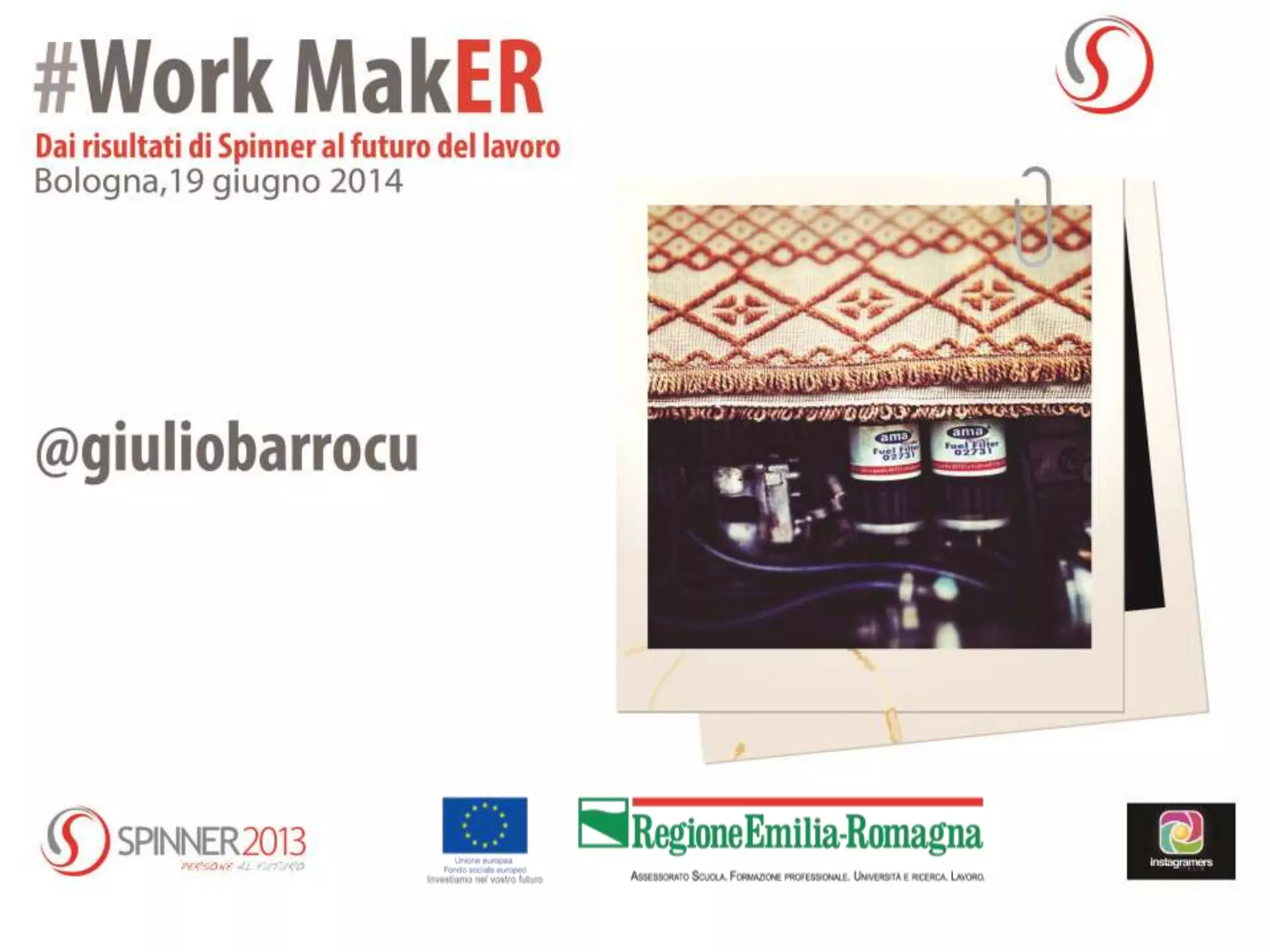 Challenge instagram Work Maker finalisti