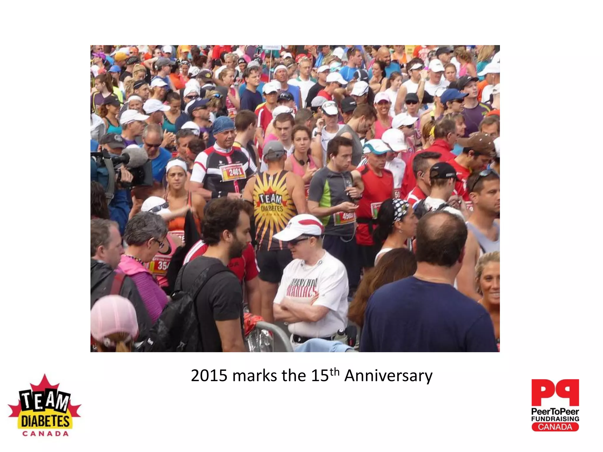 2015 marks the 15th Anniversary
 