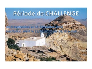 Challenge come in q3 2012 présentation