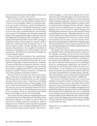 science and social needs, science & policy