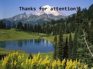 Thanks for attention! 