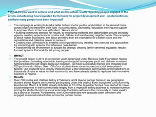 [Challenge:Future] REMAND CHILDREN RESTORATION PROJECT | PPTX