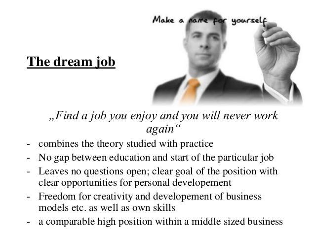 my dream job