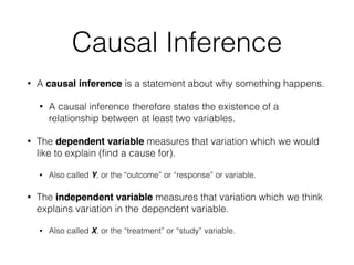 The Challenge of Inference in the Social Sciences | PDF