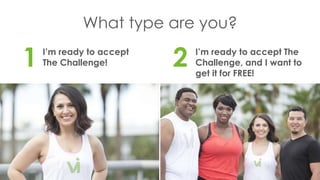 What type are you?
I’m ready to accept
The Challenge!
I’m ready to accept The
Challenge, and I want to
get it for FREE!
1 2
 