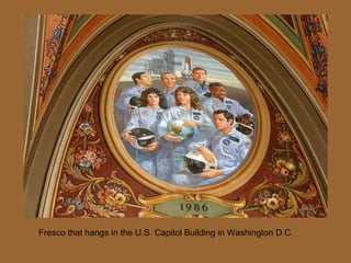 Fresco that hangs in the U.S. Capitol Building in Washington D.C. 