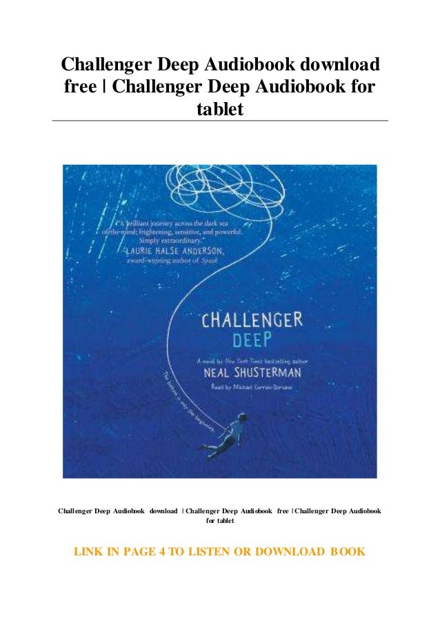 Challenger Deep Audiobook Download Free Challenger Deep Audiobook F