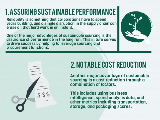 Why Sustainable Sourcing Is Good For Business Why Sustainable Sourcing Is Good For Business