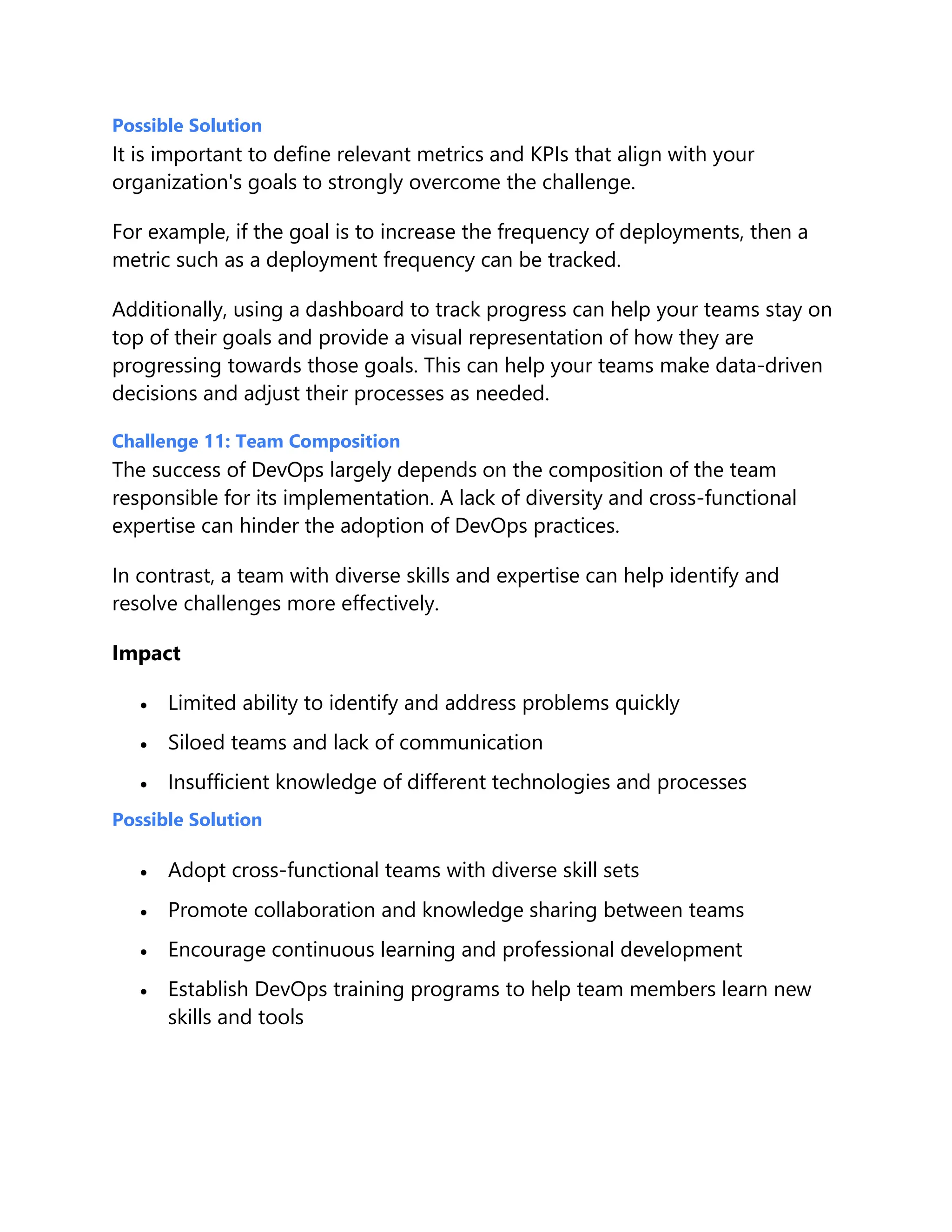 Top Challenges Faced During DevOps Implementation and How to Overcome ...