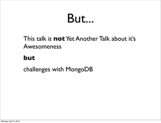 Challenges with MongoDB | PDF